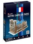 Okładka książki Puzzle 3D Katedra Notre Dame w Paryżu 40
