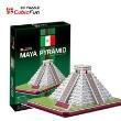Okładka książki Puzzle 3D Maya Pyramid