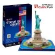 Okładka książki Puzzle 3D statua wolności
