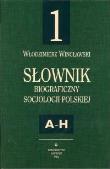 Okładka książki Słownik biograficzny socjologii polskiej