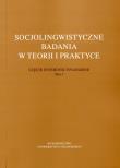 Opakowanie Socjolingwistyczne badania w teorii i praktyce