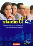 Studio d A2 Teilband 1 Kurs und Ubungsbuch Podręcznik z ćwiczeniami + CD. Wydawca: Cornelsen. Dadada.pl Opakowanie Studio d A2 Teilband 1 Kurs und Ubungsbuch Podręcznik z ćwiczeniami + CD