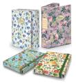 Opakowanie Teczka kartonowa z gumką B4 Pigna Nature Flowers grzbiet 7 cm mix wzorów