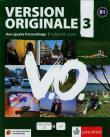 Version Originale 3 SB PL +CD KLETT. Autor: Denyer Monique, Ollivier Christian, Perrichon Emilie. Dadada.pl Okładka książki Version Originale 3 SB PL +CD KLETT