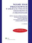 Wzory pism procesowych w sprawach cywilnych i rejestrowych z objaśnieniami. Autor: Flaga-Gieruszyńska Kinga, Aniukiewicz Tomasz, Bierski Łukasz. Dadada.pl Okładka książki Wzory pism procesowych w sprawach cywilnych i rejestrowych z objaśnieniami