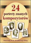 Opakowanie 24 portrety najsłynniejszych kompozytorów teczka