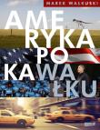 Ameryka po kawałku. Autor: Marek Wałkuski. Dadada.pl Okładka książki Ameryka po kawałku