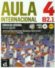 Aula Internacional 4 B2.1 Podręcznik z płytą CD. Autor: Opracowanie zbiorowe. Dadada.pl Okładka książki Aula Internacional 4 B2.1 Podręcznik z płytą CD