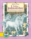 Czarodziejskie opowieści. Siódmy jednorożec (OT) z puzzlami. Autor: Shirley Barber. Dadada.pl Okładka książki Czarodziejskie opowieści. Siódmy jednorożec (OT) z puzzlami