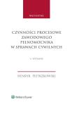 Czynności procesowe zawodowego pełnomocnika w sprawach cywilnych. Autor: Pietrzkowski Henryk. Dadada.pl Okładka książki Czynności procesowe zawodowego pełnomocnika w sprawach cywilnych