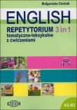 Okładka książki English 3 in 1 Repetytorium tematyczno-leksykalne z ćwiczeniami