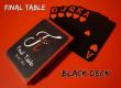 Final Table  - czarna talia kart. Wydawca: Quintet Publishing Limited. Dadada.pl Opakowanie Final Table  - czarna talia kart
