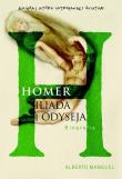 Homer. Iliada i Odyseja. Biografia. Autor: Alberto Manguel. Dadada.pl Okładka książki Homer. Iliada i Odyseja. Biografia
