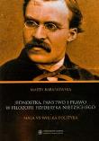 Okładka książki Jednostka państwo i prawo w filozofii Fryderyka Nietzschego