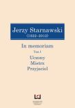 Opakowanie Jerzy Starnawski (1922-2012) In memoriam tom 1/2