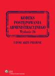 Kodeks postępowania administracyjnego. Autor: Opracowanie zbiorowe. Dadada.pl Okładka książki Kodeks postępowania administracyjnego
