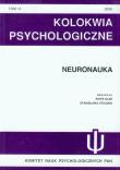 Opakowanie Kolokwia Psychologiczne nr 14 Neuronauka