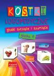Kostki logopedyczne - głoski syczące...głoska r. Autor: Staszkiewicz Ewa. Dadada.pl Okładka książki Kostki logopedyczne - głoski syczące...głoska r