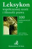 Opakowanie Leksykon współczesnej teorii i filozofii prawa
