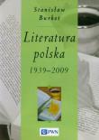 Okładka książki Literatura polska 1939-2009