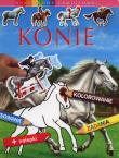 Naklejkowe łamigłówki - Konie. Autor: Beaumont Emilie. Dadada.pl Okładka książki Naklejkowe łamigłówki - Konie