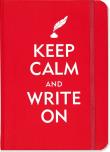 Opakowanie Notatnik Peter Pauper Mini Keep Calm and Write On Journal