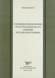 O przejawach faworyzowania swoich względem obcych i rzekomej nieuchronności zjawiska. Autor: Jarymowicz Maria. Dadada.pl Okładka książki O przejawach faworyzowania swoich względem obcych i rzekomej nieuchronności zjawiska