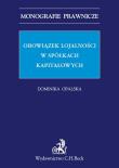 Obowiązek lojalności w spółkach kapitałowych. Autor: Opalska Dominika. Dadada.pl Okładka książki Obowiązek lojalności w spółkach kapitałowych