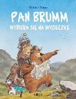 Pan Brumm jedzie na wycieczkę. Autor: Daniel Napp. Dadada.pl Okładka książki Pan Brumm jedzie na wycieczkę