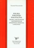 Okładka książki Polska paranoja polityczna