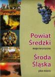 Opakowanie Powiat Średzki mapa turystyczna Środa Śląska plan miasta