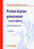 Prawo karne procesowe Część ogólna. Wydawca: C.H. Beck. Dadada.pl Opakowanie Prawo karne procesowe Część ogólna