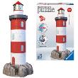 Okładka książki Puzzle 3D - Przybrzeżna Latarnia Morska