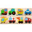 Opakowanie Puzzle drewniane Pojazd mix