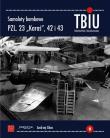 Samoloty bombowe PZL 23 Karaś 42 i 43. Autor: Andrzej Glass. Dadada.pl Okładka książki Samoloty bombowe PZL 23 Karaś 42 i 43
