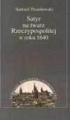 Satyr ma twarz Rzeczpospolitej w roku 1640. Autor: Twardowski Samuel. Dadada.pl Okładka książki Satyr ma twarz Rzeczpospolitej w roku 1640