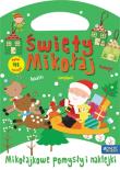 Święty mikołaj. Mikołajowe pomysły i naklejki. Autor: Opracowanie zbiorowe. Dadada.pl Okładka książki Święty mikołaj. Mikołajowe pomysły i naklejki