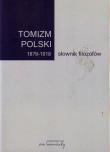Opakowanie Tomizm polski 1879-1918 słownik filozofów