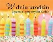Okładka książki W dniu urodzin. Życzenia i przepisy dla Ciebie