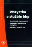 Opakowanie Wszystko o służbie BHP