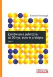 Okładka książki Zamówienia publiczne do 30tys euro w praktyce cz. 1