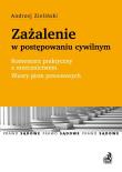 Okładka książki Zażalenie w postępowaniu cywilnym Komentarz praktyczny z orzecznictwem. Wzory pism procesowych