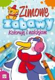 Zimowe zabawy. Autor: Opracowanie zbiorowe. Dadada.pl Okładka książki Zimowe zabawy