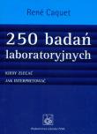 Okładka książki 250 badań laboratoryjnych