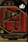 Cast Puzzle ABC. Wydawca: Hanayama. Dadada.pl Opakowanie Cast Puzzle ABC
