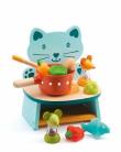 Opakowanie Drewniany zestaw - Kuchenka kotek