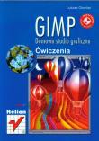 GIMP. Domowe studio graficzne. Ćwiczenia. Autor: Łukasz Oberlan. Dadada.pl Okładka książki GIMP. Domowe studio graficzne. Ćwiczenia