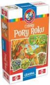Gra - Cztery Pory Roku. Autor: Elżbieta Gaudasińska. Dadada.pl Okładka książki Gra - Cztery Pory Roku
