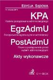 Kodeks postępowania administracyjnego Postępowanie egzekucyjne w administracji Prawo o postępowaniu przed sądami administracyjnymi. Autor: Flisek Aneta. Dadada.pl Okładka książki Kodeks postępowania administracyjnego Postępowanie egzekucyjne w administracji Prawo o postępowaniu przed sądami administracyjnymi
