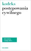 Kodeks postępowania cywilnego. Autor: opracowanie merytoryczne: Bogdan Gąszcz. Dadada.pl Okładka książki Kodeks postępowania cywilnego